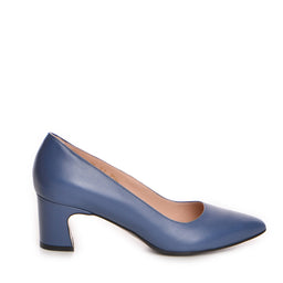 Pantofi dama Guban model 3584 nappa albastru
