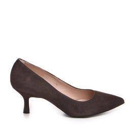 Pantofi dama Guban model 1414 velur maro