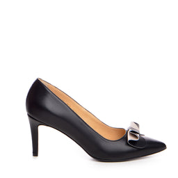 Pantofi dama Guban model 1407 piele nappa negru