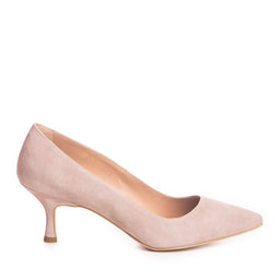 Pantofi dama Guban model 1414 velur bej