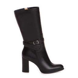 Cizme dama Guban model 3620  nappa negru