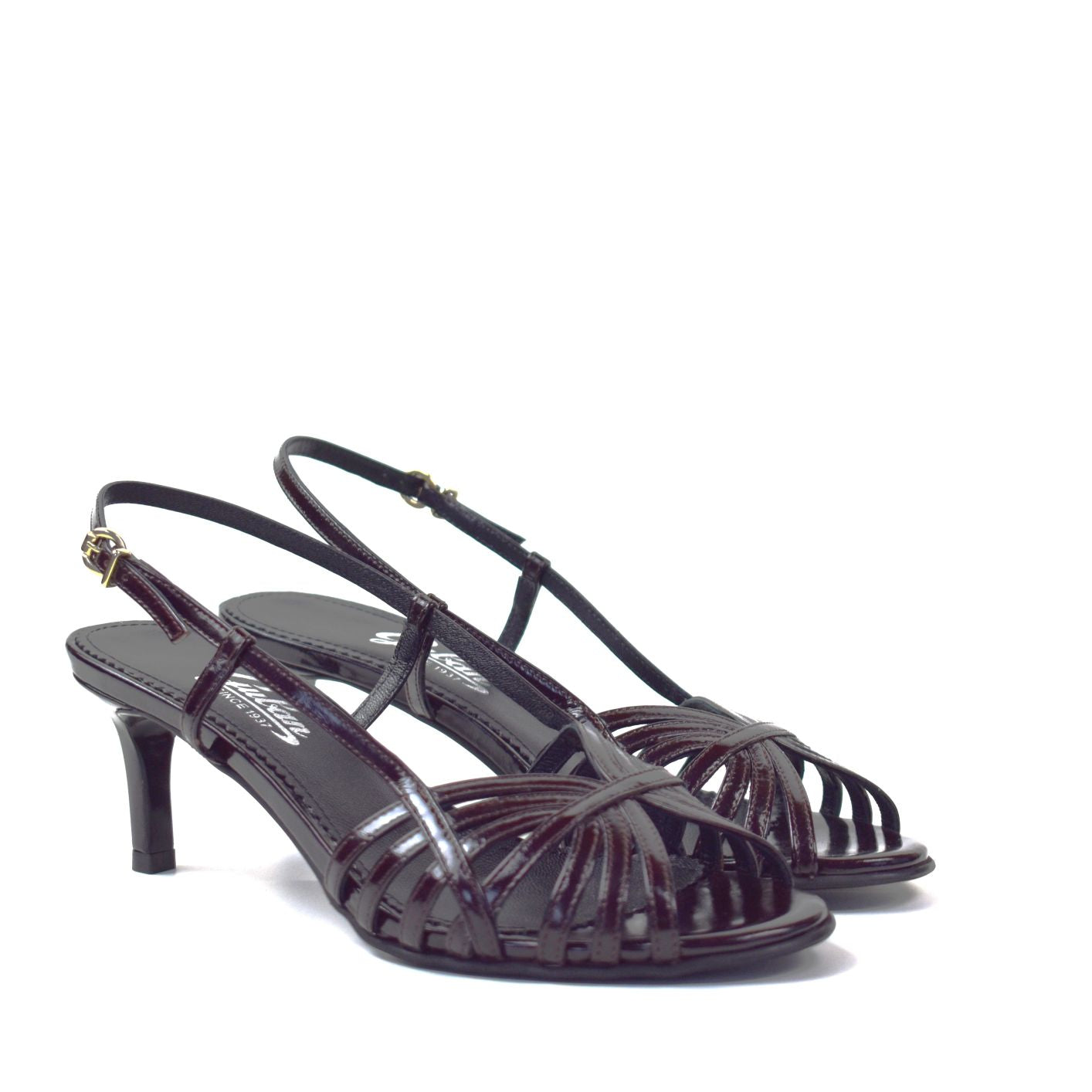 Sandale dama Guban model 3685 naplac maro