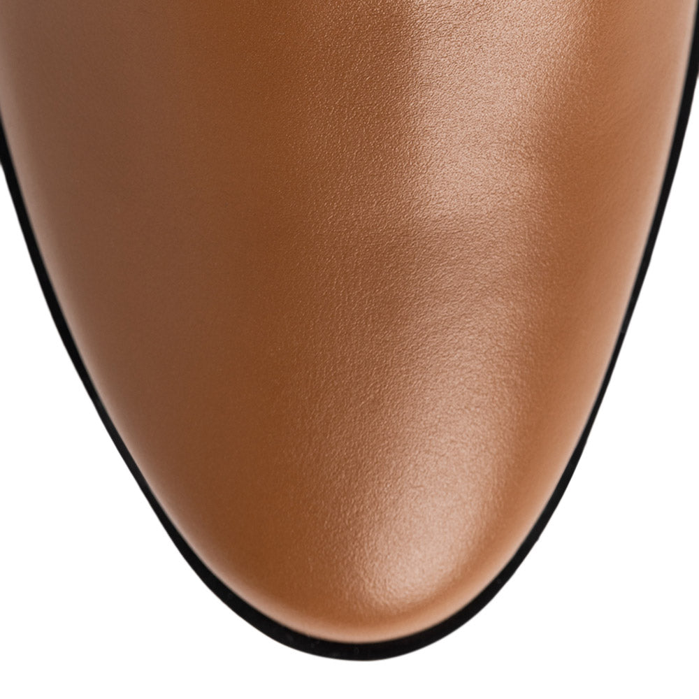 Botine dama Guban model 3646 nappa coniac