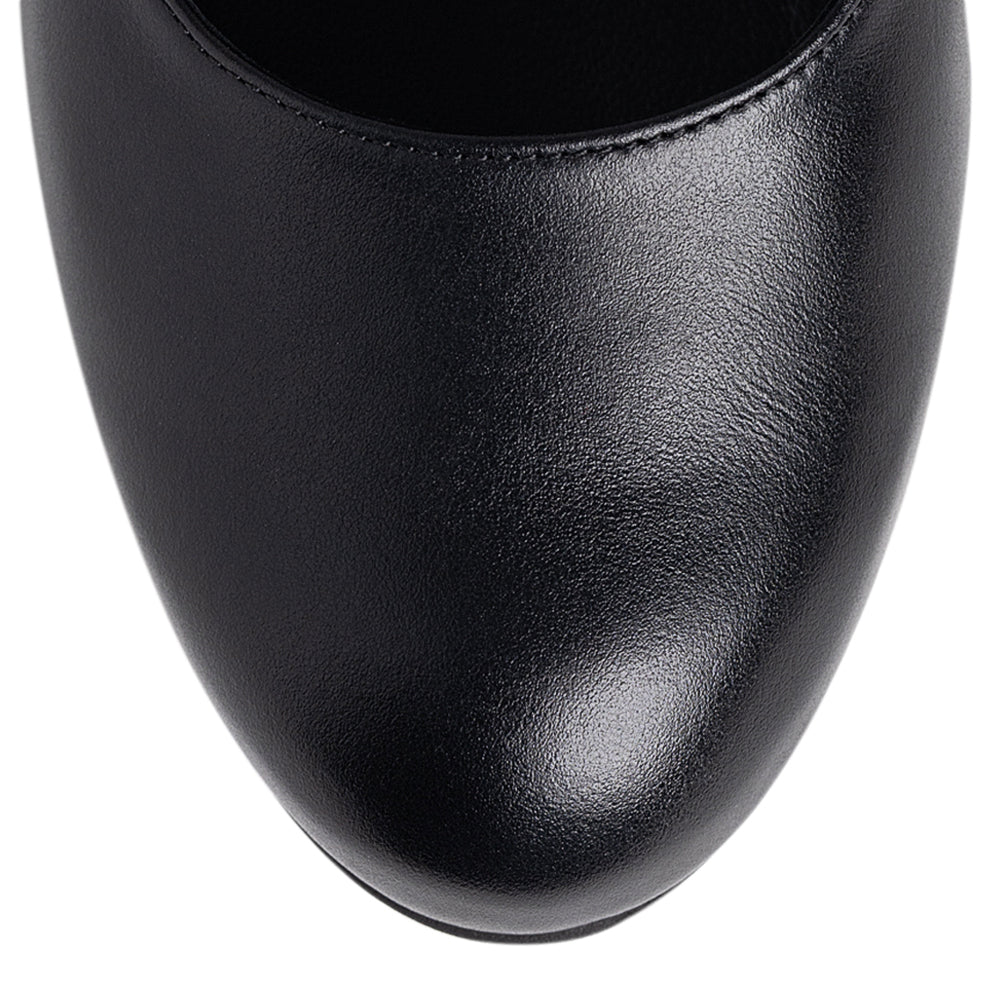 Pantofi dama Guban model 3673 piele nappa negru