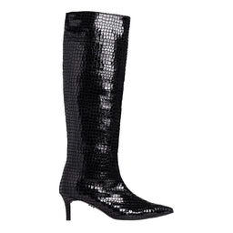 Cizme dama Guban model 1567 animal print negru