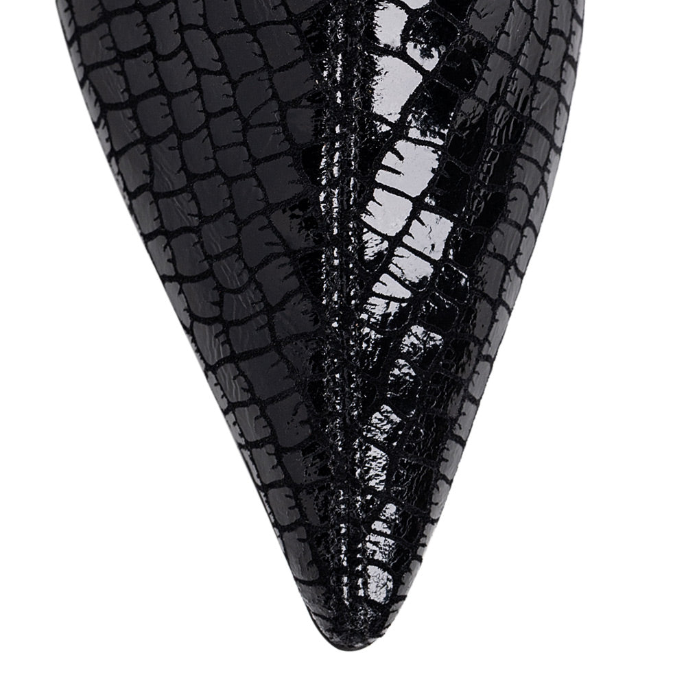 Cizme dama Guban model 1567 animal print negru