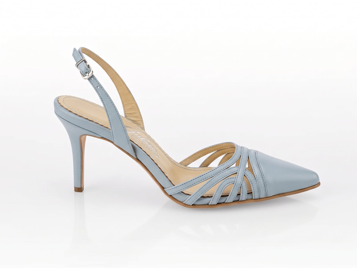 Pantofi 1596 Nappa Sky