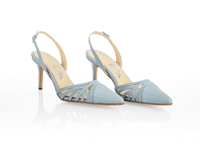 Pantofi 1596 Nappa Sky
