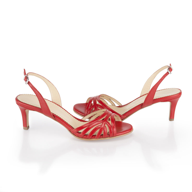 Sandale 3690 Nappa Rosii