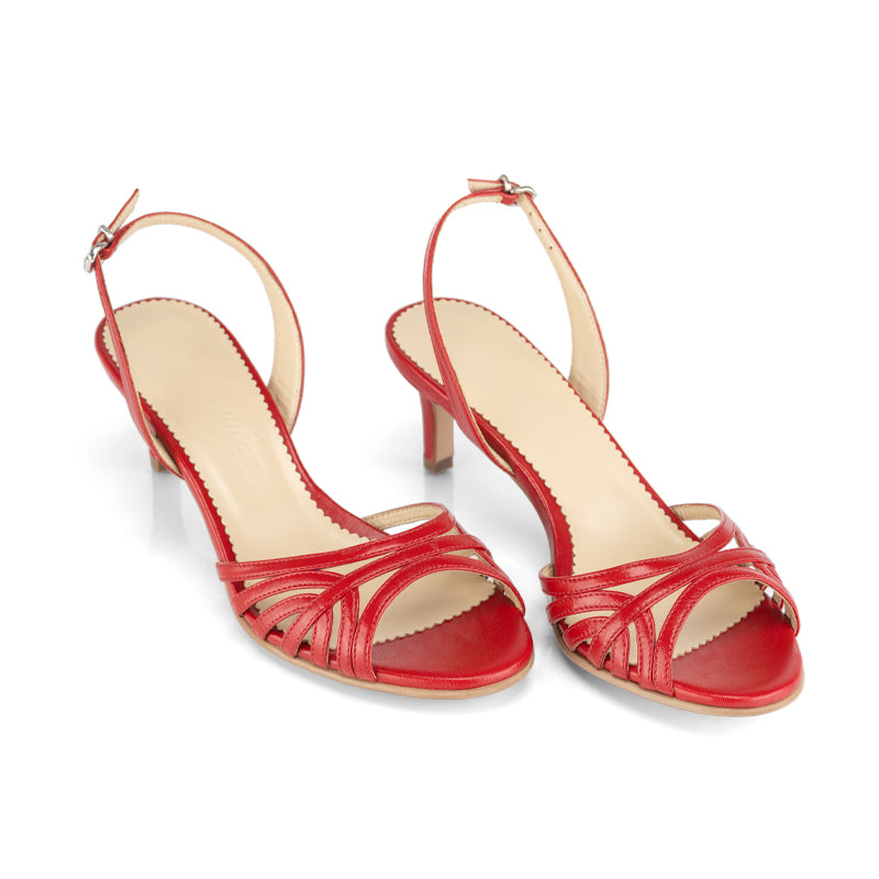 Sandale 3690 Nappa Rosii